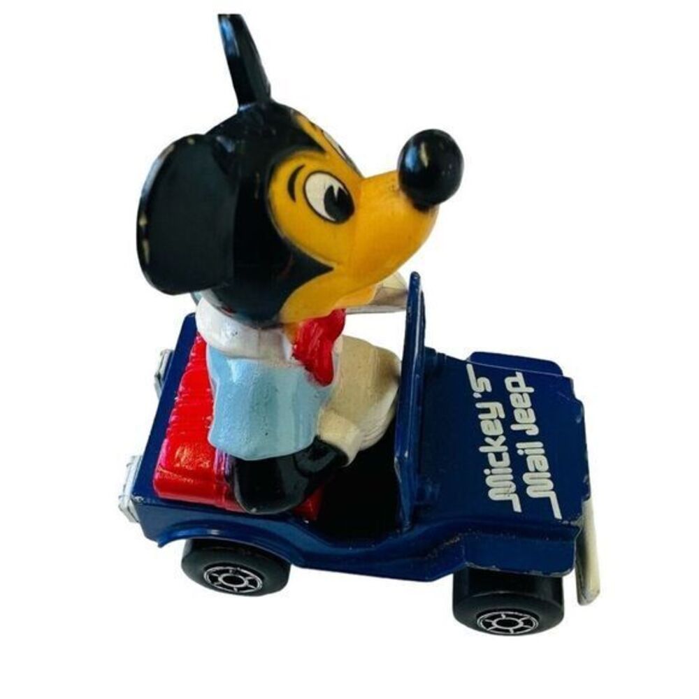 Matchbox Lesney Disney Series #3 Goofy #586 Mickey's Mouse Mail Jeep Blue 1979 - Picture 7 of 16